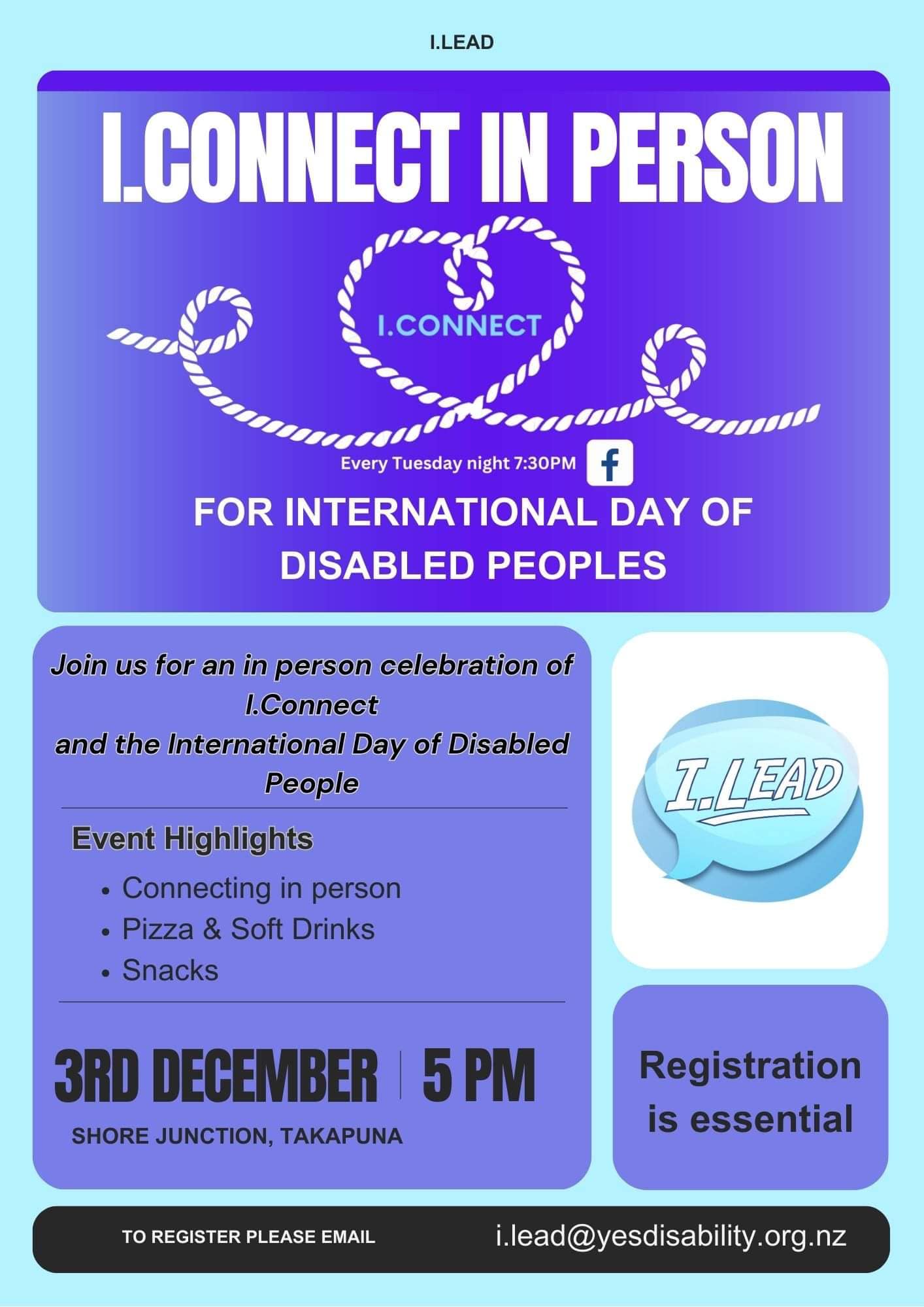 I.Connect LIVE (International Day of Persons with Disabilities)